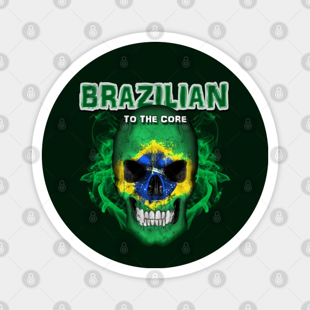 To The Core Collection: Brazil Magnet by Maia Mystia